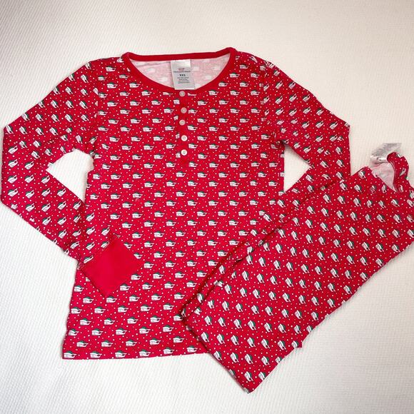Vineyard Vines Santa Whale Pajamas XXS - Picture 1 of 7